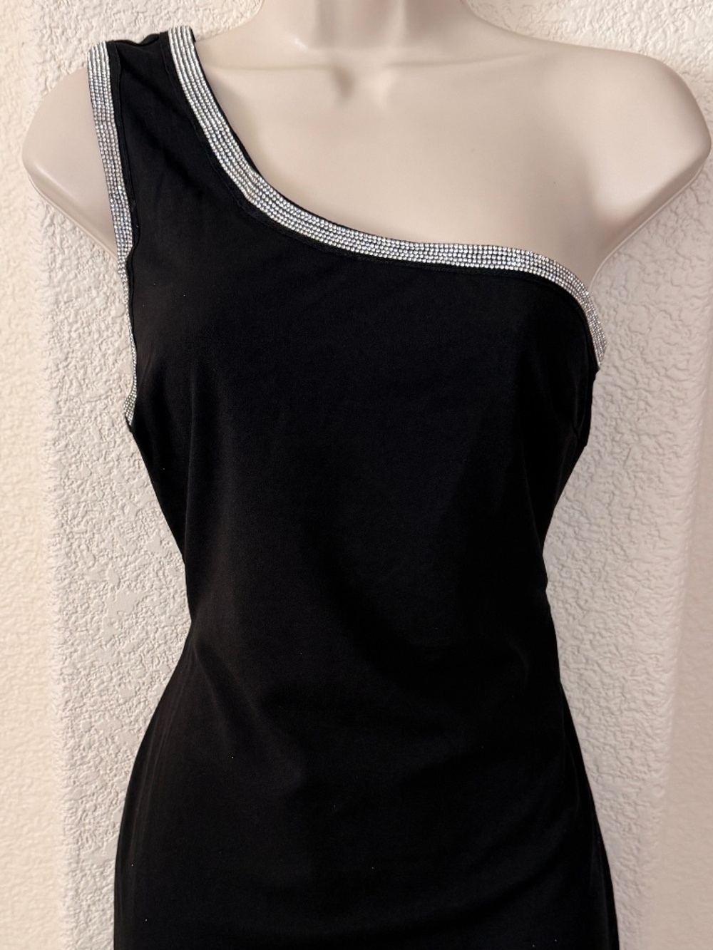 One Shoulder Little Black Dress